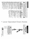 602 Lever Chain 602-A